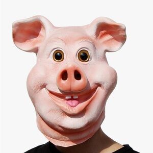 Pig Mask Costume Accessory